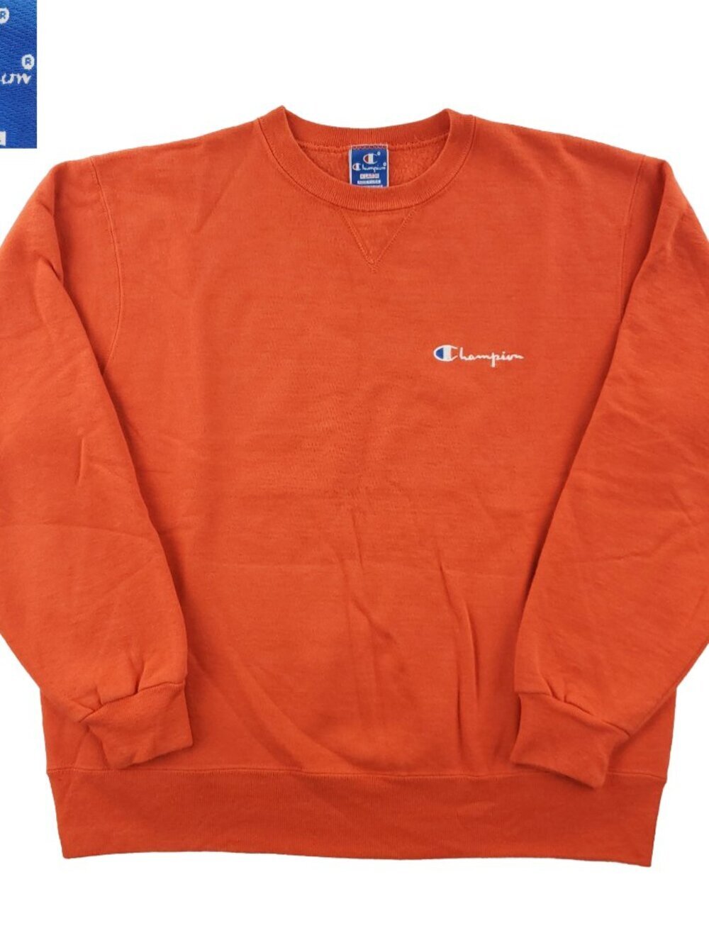 Champion Vintage Crewneck Sweatshirt Made In USA Fleece Embroidered Large